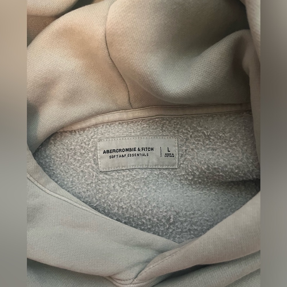 Abercrombie & Fitch Essential Popover Hoodie Green - Picture 5 of 8
